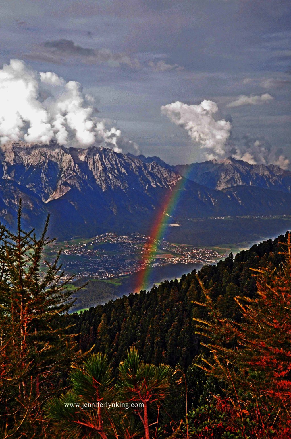 "Regenbogen" (Rainbow) in the Austrian Alps