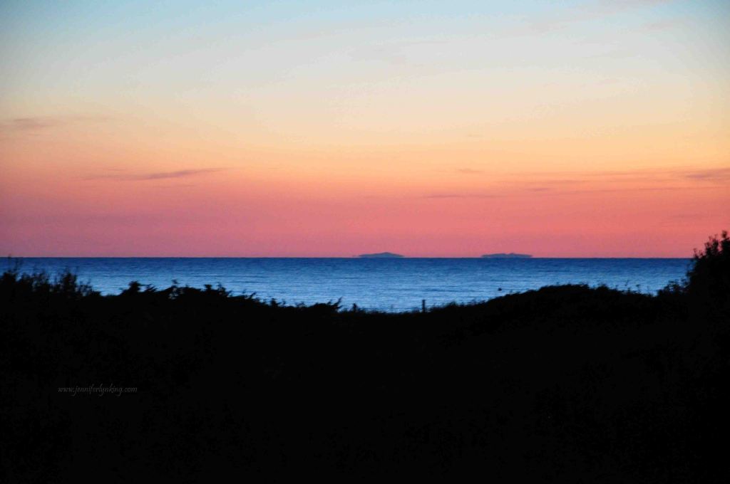 The Beauty of the Mediterranean Sea from Maremma region in Italy