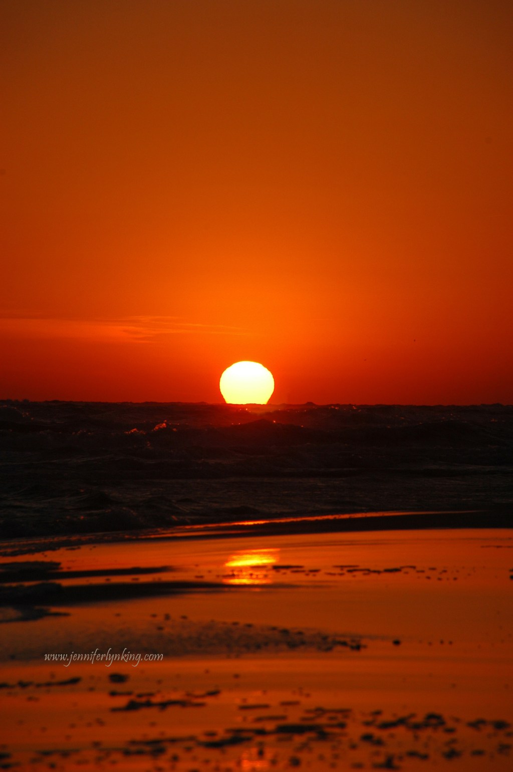 Sunset over the Gulf of Mexico, from Florida's Coast