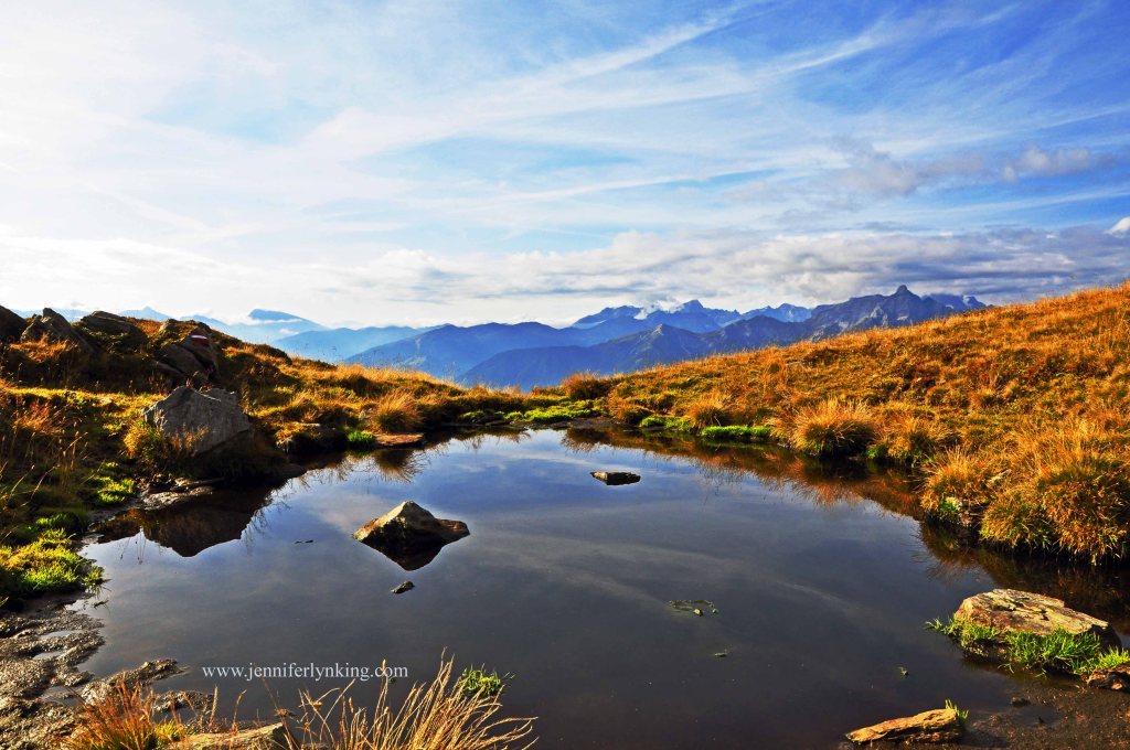 Autumn Reflections in the Austrian Alps