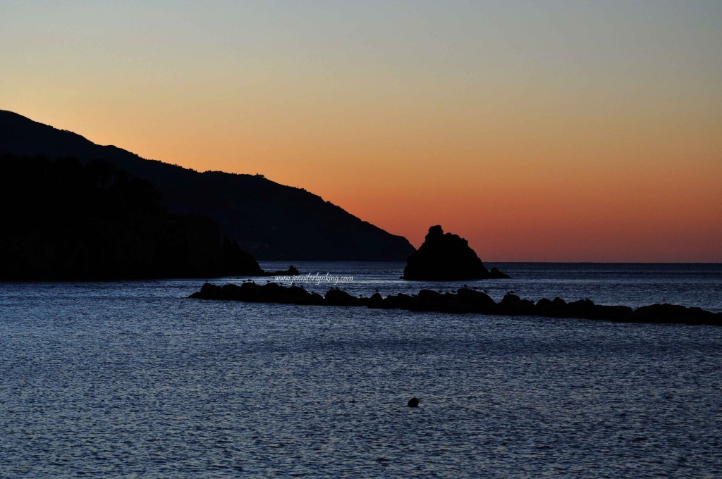 Italy's Cinque Terre, Sunrise at Monterosso al Mare