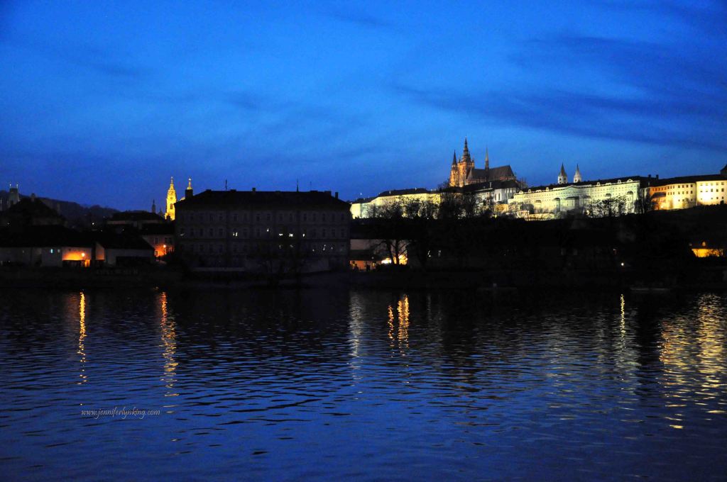 Prague Castle at Night