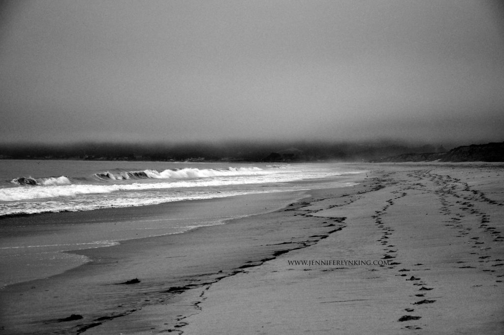 Half Moon Bay, CA, in fog