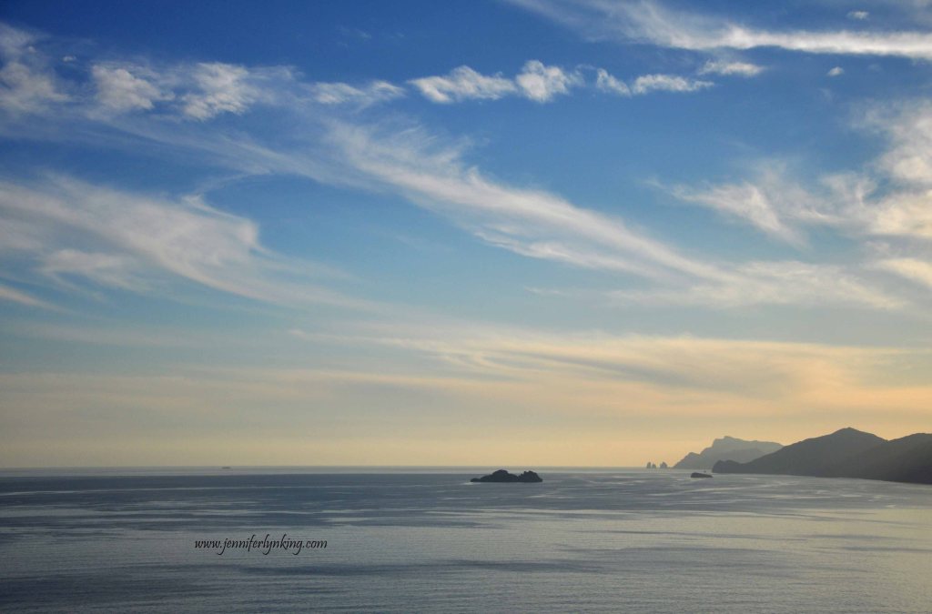 Sunrise over the Isle of Capri, Italy