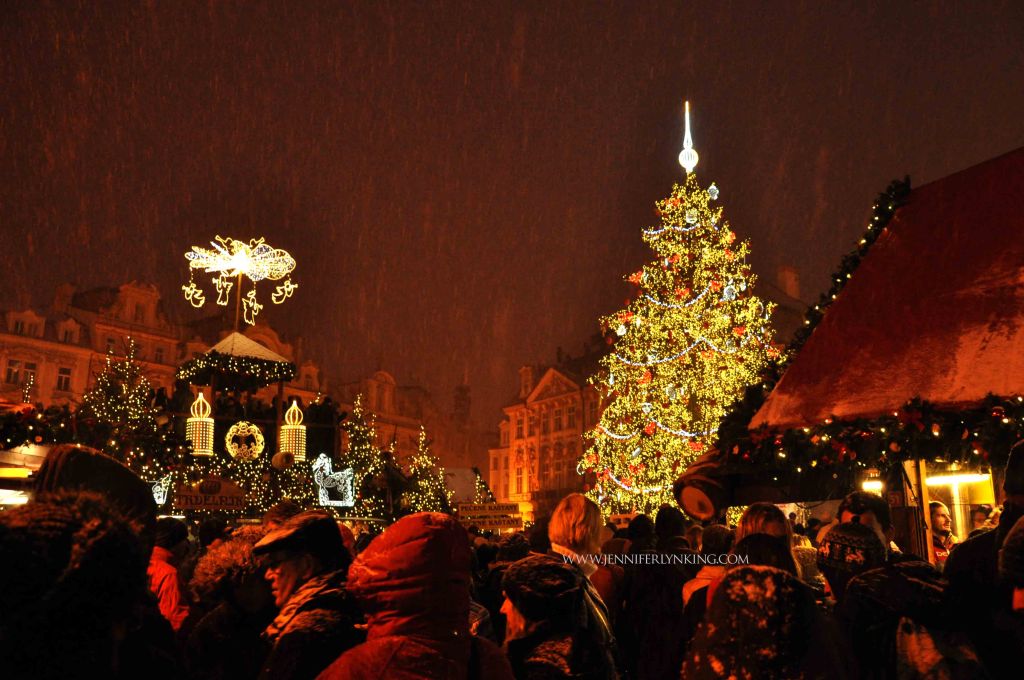 Prague's Old Town Christmas Tree
