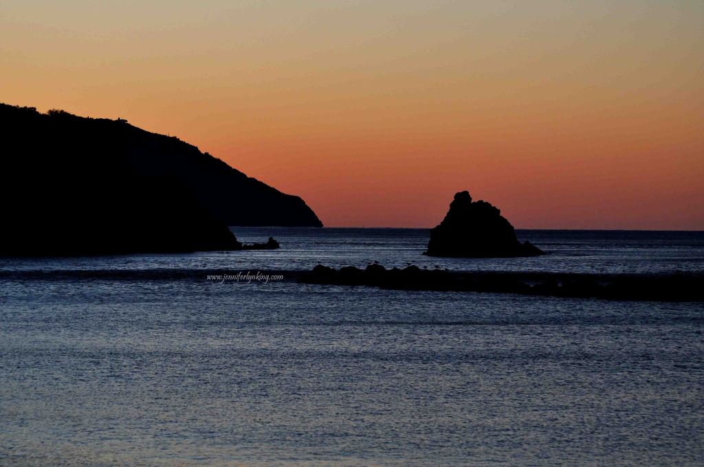 Sunrise at Monterosso al Mare, the Cinque Terre, Italy