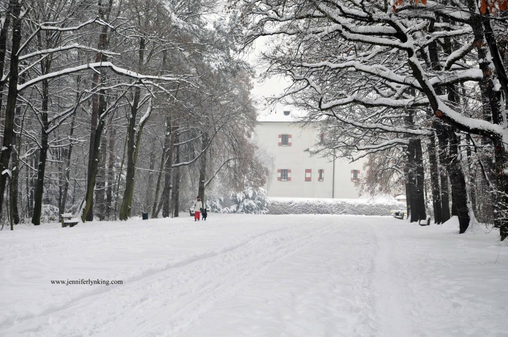 Prague's Star Summer Palace in Winter