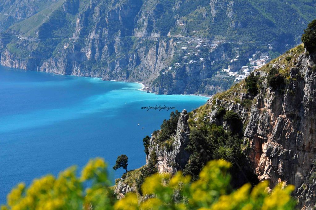 Italy's Amalfi coast from a hike along the Trail of the Gods