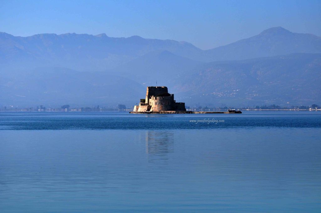 The Blue of the Aegean at Nafplio, Greece