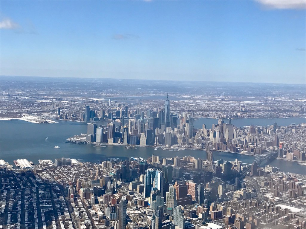 New York City, from the air