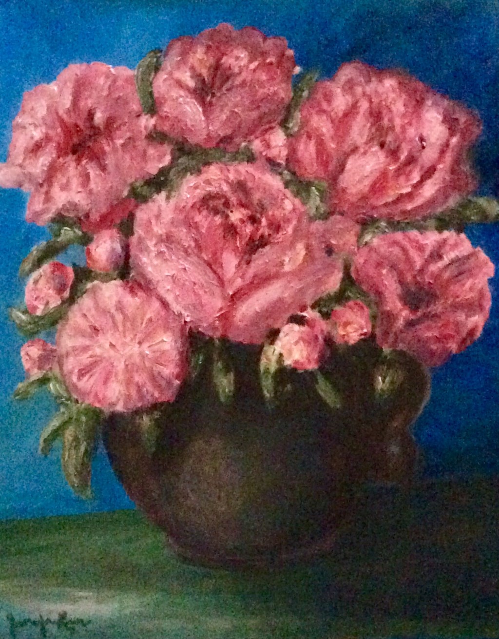 A recent oil painting