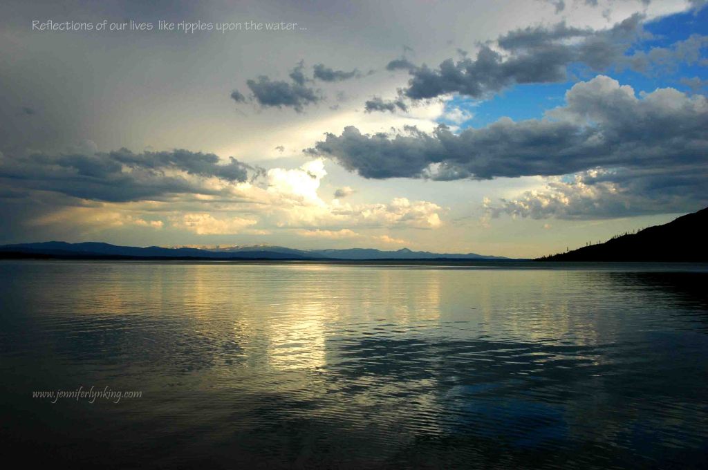 Grand Teton's Jackson Lake after the storm